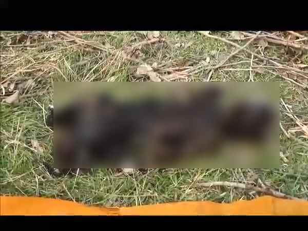 पुलिस ने अधजली लाश को कब्जे में लिया