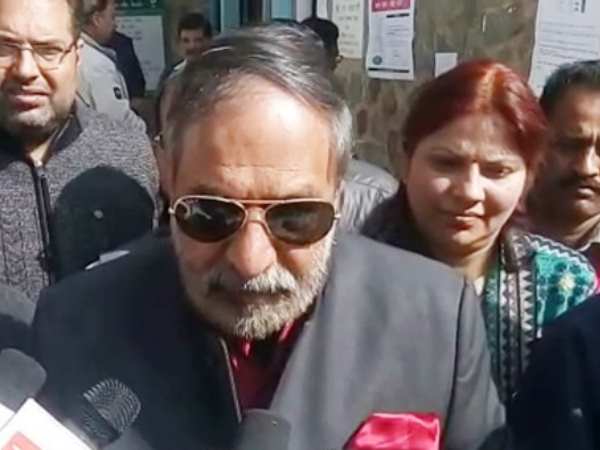 Congress leader Anand Sharma voted in Shimla, attacked PM Narendra Modi Congress leader Anand Sharma voted in Shimla, attacked PM Narendra Modi
