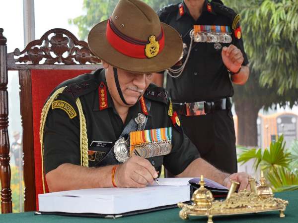 Indian Army Chief Bipin Rawat explain army Strength in Varanasi Indian Army Chief Bipin Rawat explain army Strength in Varanasi