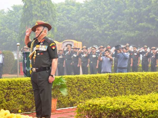 Indian Army Chief Bipin Rawat explain army Strength in Varanasi Indian Army Chief Bipin Rawat explain army Strength in Varanasi