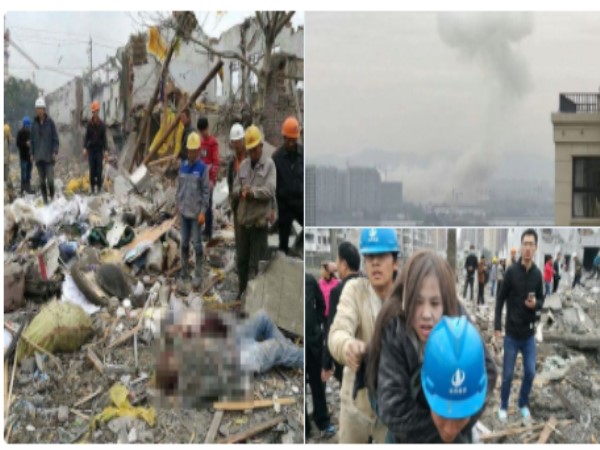 blast hits Chinese port city of Ningbo two died blast hits Chinese port city of Ningbo two died