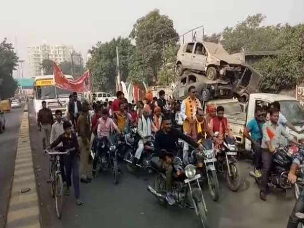 Uttar Pradesh Mathura Padmavati Protest Uttar Pradesh Mathura Padmavati Protest