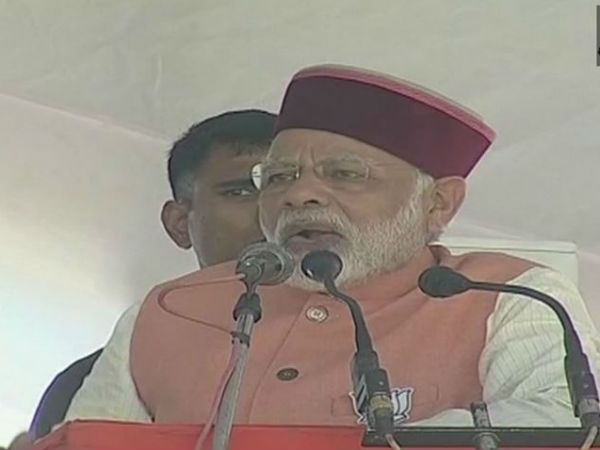 Narendra Modi in Himachal Pradesh: Congress has run away from the battlefield, says PM in Una Narendra Modi in Himachal Pradesh: Congress has run away from the battlefield, says PM in Una