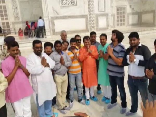 Edited Video on Tajmahal been Viral by BJP workers Edited Video on Tajmahal been Viral by BJP workers