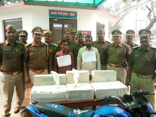 Bahraich: Police arrest in an Encounter last night Bahraich: Police arrest in an Encounter last night