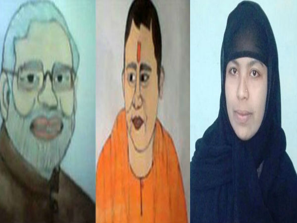 Muslim Women who was assaulted by husband, 5 other men for painting Modi, Yogi will make new painting after Tripal Talaq Bill passed in Lok Sabha. Muslim Women who was assaulted by husband, 5 other men for painting Modi, Yogi will make new painting after Tripal Talaq Bill passed in Lok Sabha.
