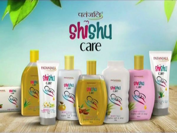 पतंजलि शिशु केयर ब्रांड