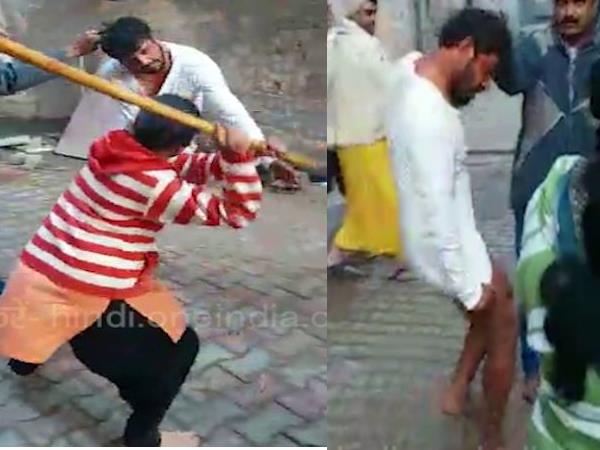 पुलिस की ओर से बाबा को हिरासत में लिया गया