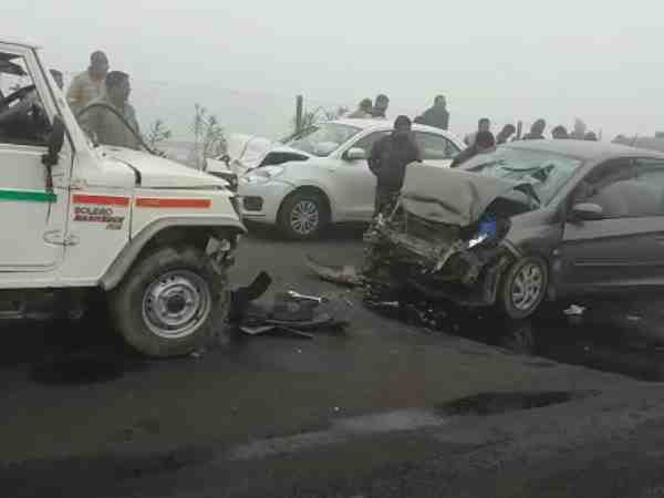 Agra Lucknow Express Way accident in Unnao Agra Lucknow Express Way accident in Unnao