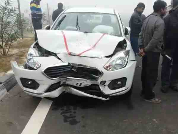 Agra Lucknow Express Way accident in Unnao Agra Lucknow Express Way accident in Unnao