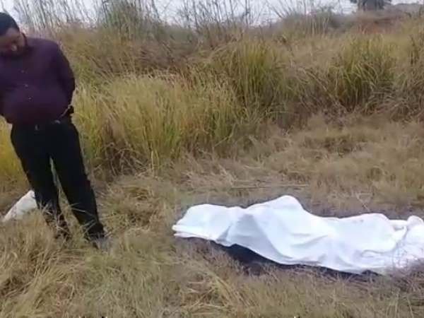 A woman killed and burnt in forest in Hapur, Uttar Pradesh. A woman killed and burnt in forest in Hapur, Uttar Pradesh.