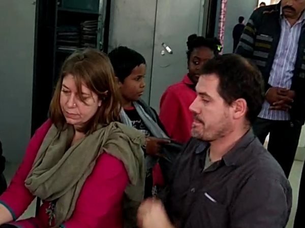 French Couple adopt Indian Girl as their Daughter in Rampur French Couple adopt Indian Girl as their Daughter in Rampur