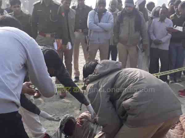 A farmer killed in Mainpuri, Uttar Pradesh. A farmer killed in Mainpuri, Uttar Pradesh.