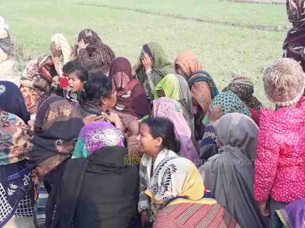A farmer killed in Mainpuri, Uttar Pradesh. A farmer killed in Mainpuri, Uttar Pradesh.