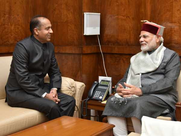 Himachal CM Jairam Thakur met PM Narendra Modi Himachal CM Jairam Thakur met PM Narendra Modi