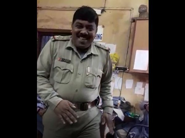 kolkata sub inspector dance in police station video goes viral kolkata sub inspector dance in police station video goes viral