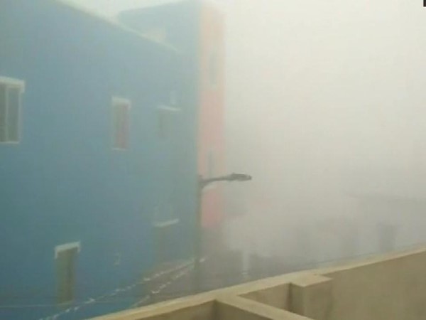 Smoke due to Bhogi festival disrupts flight services in Chennai Smoke due to Bhogi festival disrupts flight services in Chennai