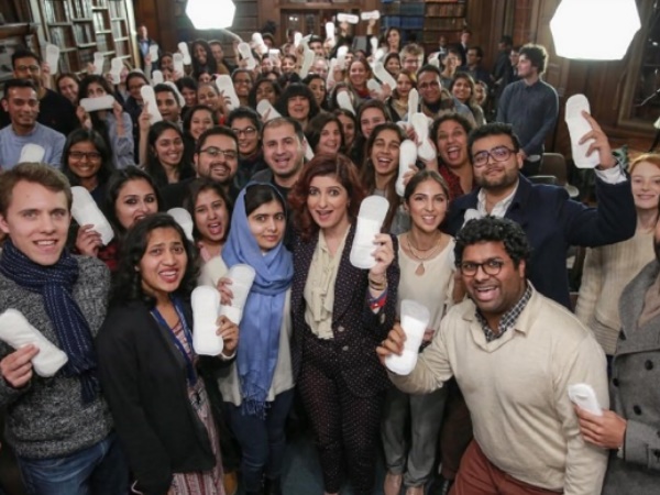 Malala Yousafzai with Twinkle Khanna Malala Yousafzai with Twinkle Khanna