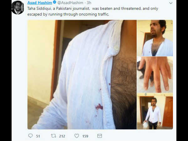कुलभूषण जाधव से मिलने गईं उनकी पत्नी और मां से बुरे बर्ताव पर की थी रिपोर्टिंग