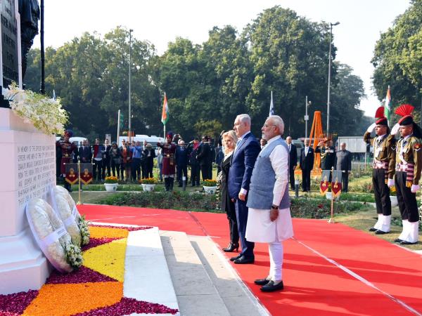 पीएम ने इजरायली सैनिकों को श्रद्धांजलि अर्पित की थी
