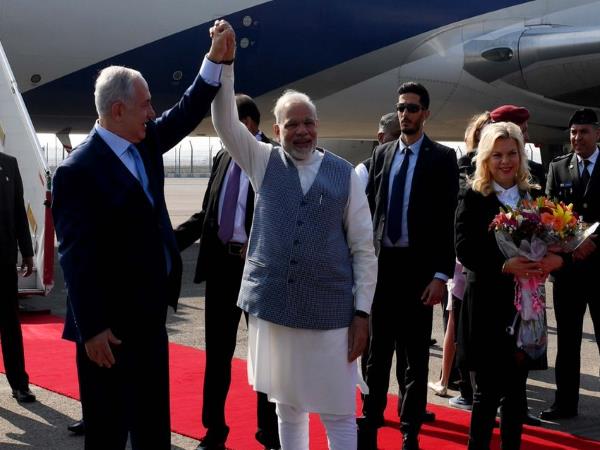 नेतन्याहू ने किया पीएम मोदी के ट्वीट को रीट्वीट