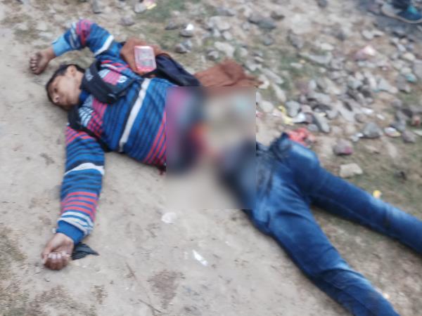 सुल्तानपुर जंक्शन रेलवे स्टेशन से 500 मीटर की दूरी पर हुई घटना
