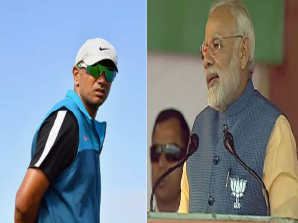 Rahul Dravid teaches us to work honestly and live for others: pm modi Rahul Dravid teaches us to work honestly and live for others: pm modi