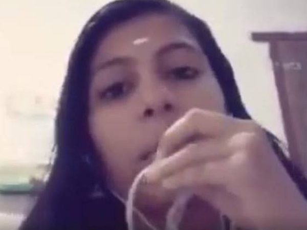 Girl says CPM workers threatening to kill my father for joining BJP Facebook video viral Girl says CPM workers threatening to kill my father for joining BJP Facebook video viral