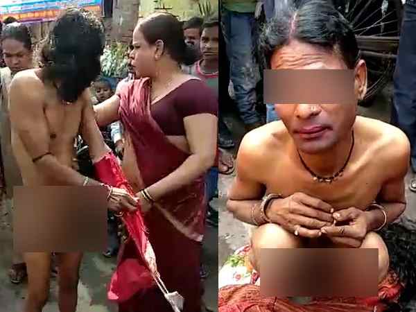 Duplicate transgender beaten and unclothed in Mainpuri Duplicate transgender beaten and unclothed in Mainpuri