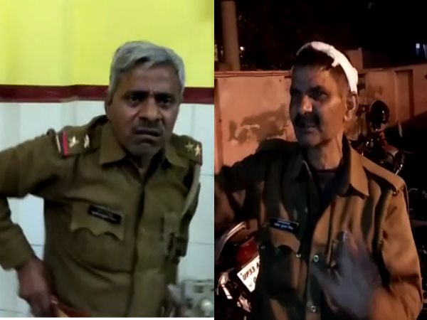harchandpur inspector blames of getting beaten by raebareli inspector harchandpur inspector blames of getting beaten by raebareli inspector