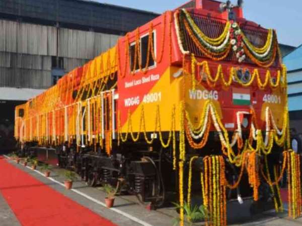 lucknow Locomotive engine made in the US is included in Indian railway fleet lucknow Locomotive engine made in the US is included in Indian railway fleet