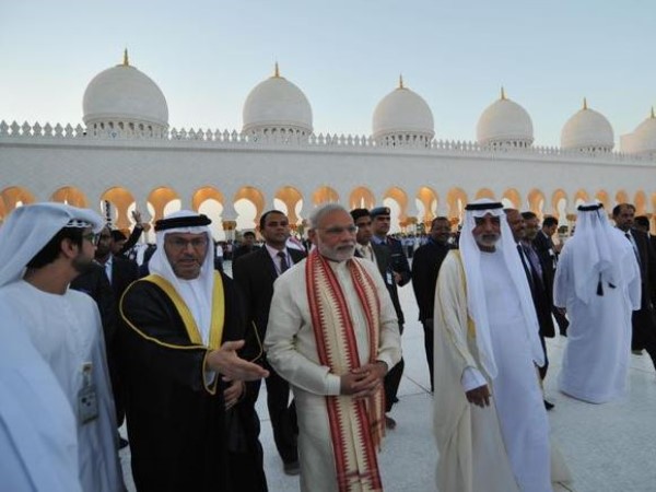 PM Modi Foundation Stone Ceremony For First Hindu Temple In Abu Dhabi PM Modi Foundation Stone Ceremony For First Hindu Temple In Abu Dhabi