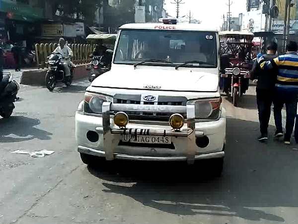 RTO of Moradabad have bumber guard on the car against govt order RTO of Moradabad have bumber guard on the car against govt order