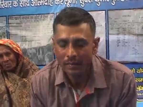 किसान ने दी धमकी