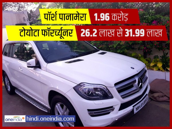 पॉर्श पानामेरा की कीमत 1.96 करोड़