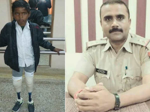 चार साल पहले शिवा और उसकी मां ट्रेन की चपेट में आ गए थे