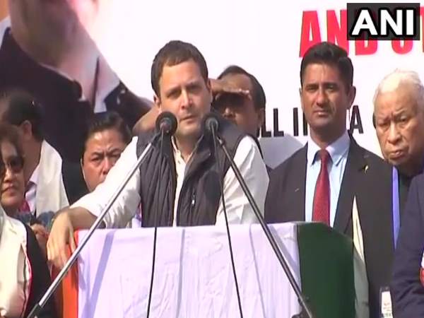 Rahul Gandhi in Shillong says Narendra Modi is not against corruption he is instrument of corruption Rahul Gandhi in Shillong says Narendra Modi is not against corruption he is instrument of corruption