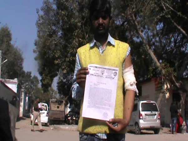 Brother in law attacked on Shiv Sena leader in Hardoi Brother in law attacked on Shiv Sena leader in Hardoi