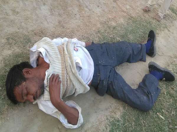 झाड़ियों में छिपे सर्प ने सोनेलाल को काट लिया