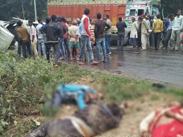 Three killed when three vehicles collided in Unnao Three killed when three vehicles collided in Unnao