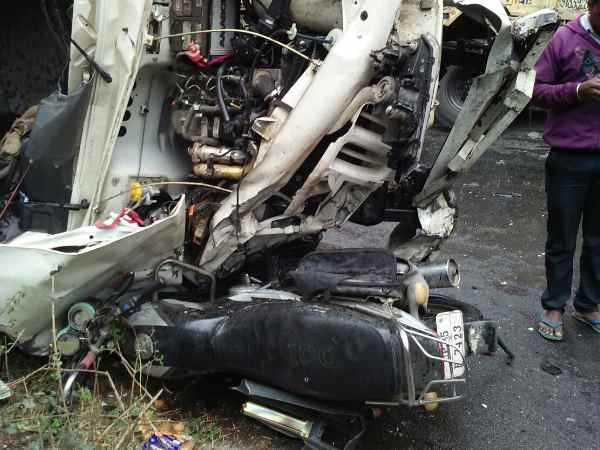 Three killed when three vehicles collided in Unnao Three killed when three vehicles collided in Unnao