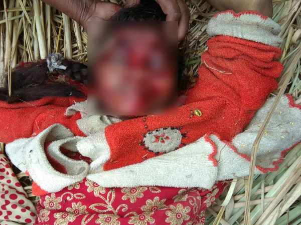 sultanpur woman murdered and her Mouth was badly crushed with stones sultanpur woman murdered and her Mouth was badly crushed with stones