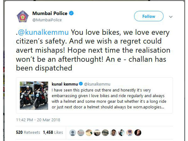 वरुण धवन का भी कट चुका है ई चालान