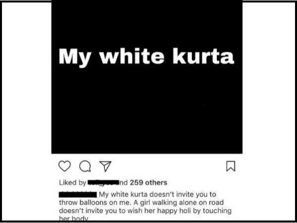 लड़कियों ने चलाया #MyWhiteKurta कैंपेन