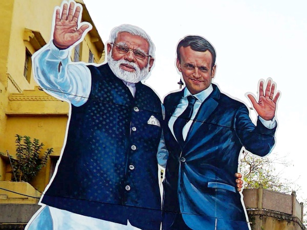 Modi Macron Modi Macron