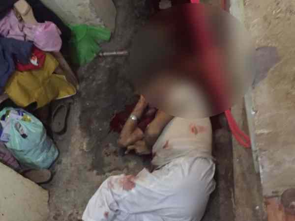 three people death in cut off the throat in Allahabad three people death in cut off the throat in Allahabad