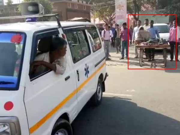 पत्नी को सांस की थी बीमारी