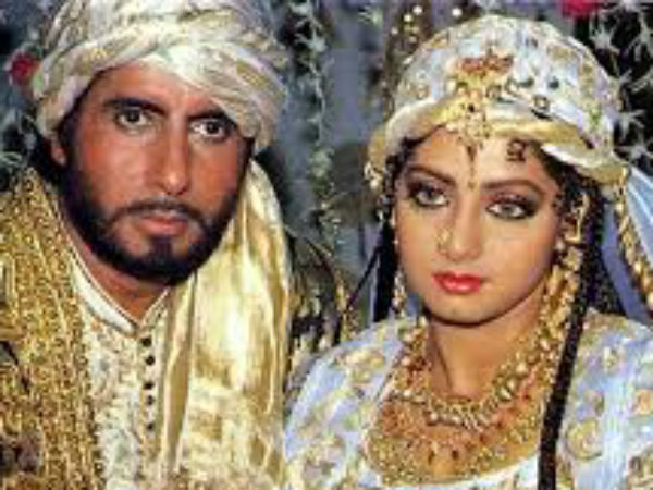 अमिताभ बच्चन और श्रीदेवी ने एक साथ कई फिल्मों में काम किया