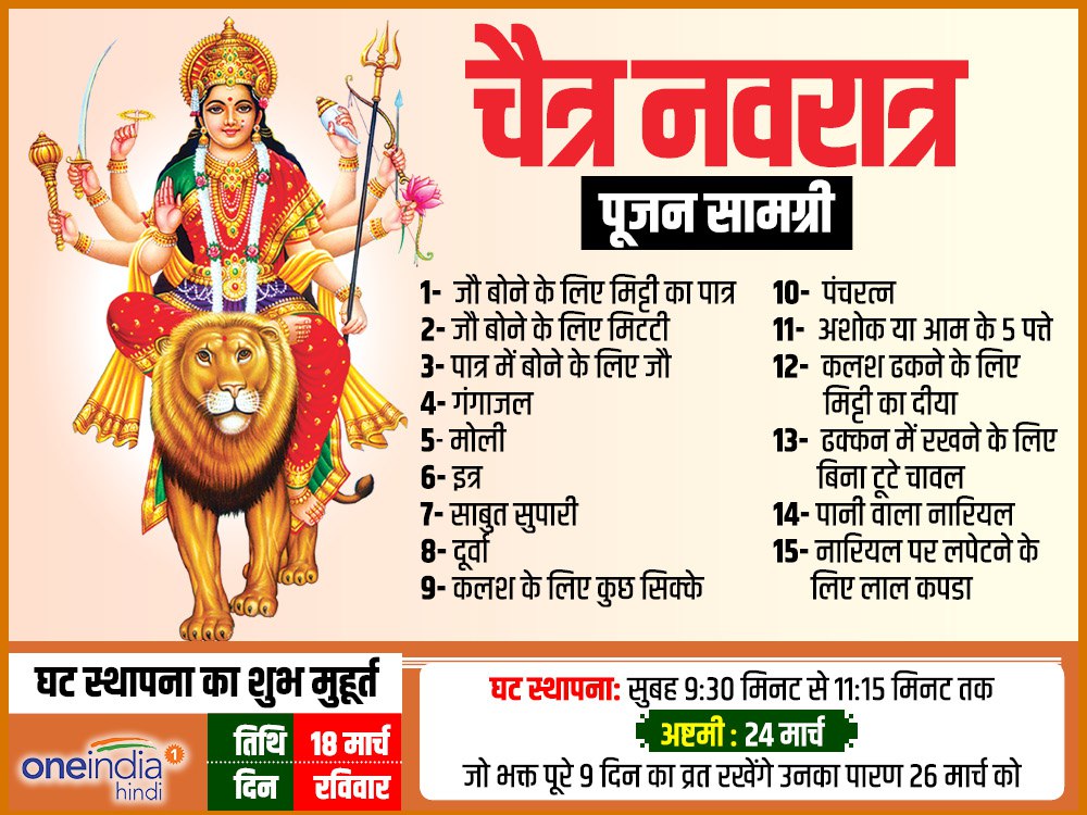 मां दुर्गा का वाहन