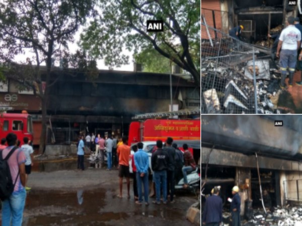 Maharashtra Pune Two killed in a fire Maharashtra Pune Two killed in a fire